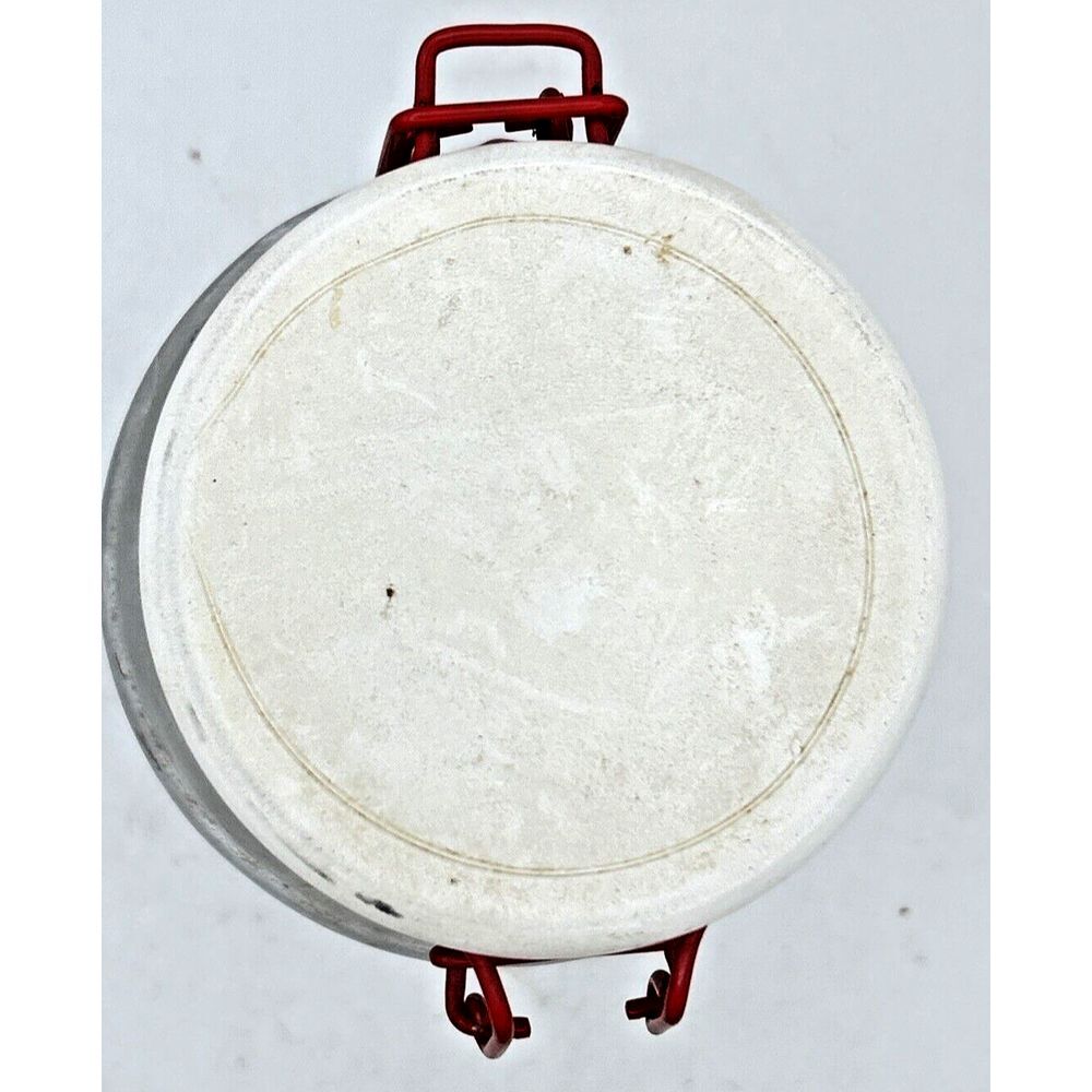 Anchor Hocking Pillsbury Doughboy Poppin Fresh Storage Medium 7 3/4"Canister Jar - Picture 5 of 6